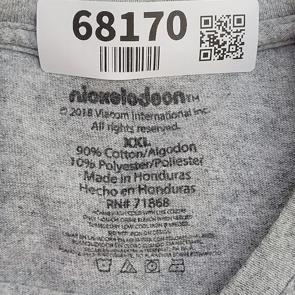 Nickelodeon Shirt Womens 2XL 24x27 Gray - Picture 8 of 13